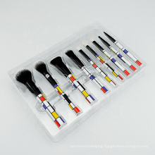 Jiamupacking Disposable Clear Cosmetic Brushes Blister Tray